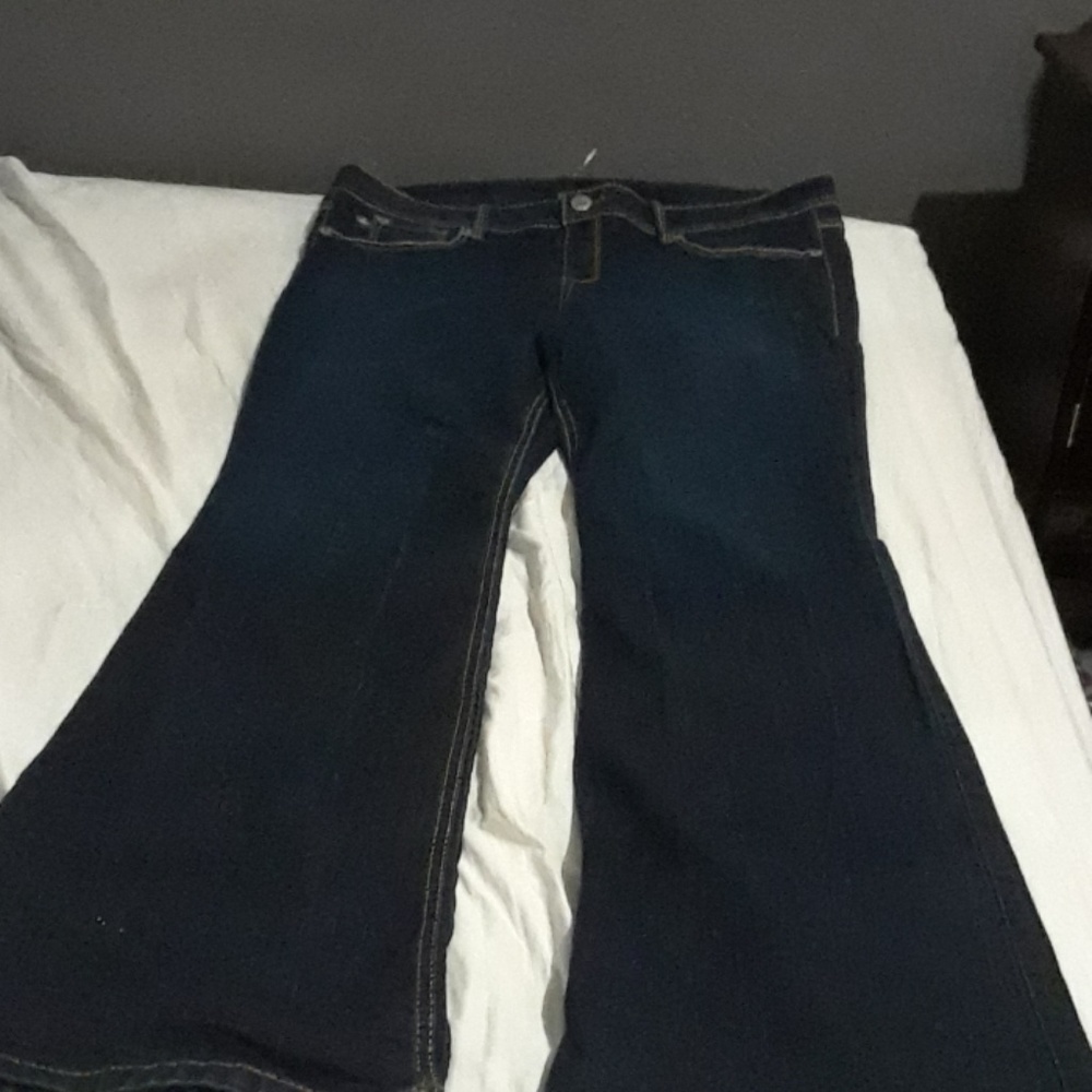 Source of wisdom boot-cut jeans